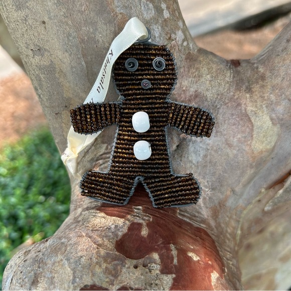 KHUTSALA ARTISIAN Handmade Beaded Christmas Ornaments set of 3 - Picture 5 of 13